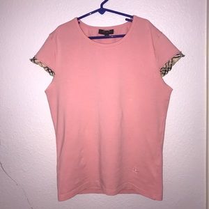 burberry pink shirt
